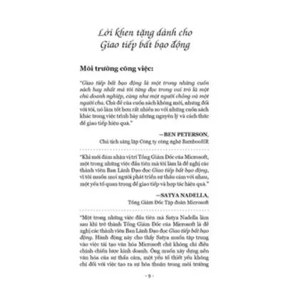 Giao Tiếp Bất Bạo Động — ảnh 7