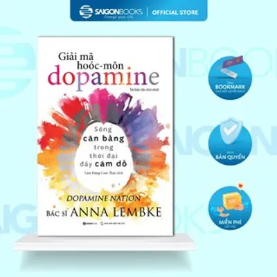 Bìa sách Giải Mã Hoóc-môn Dopamine