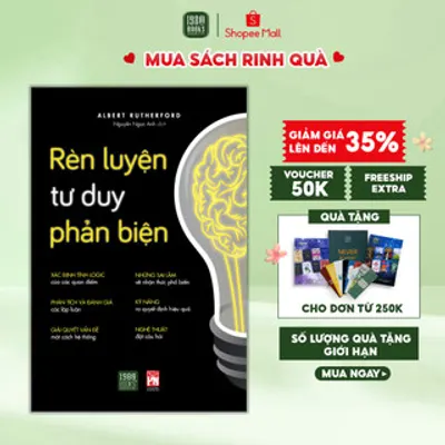 Bìa sách Rèn Luyện Tư Duy Phản Biện